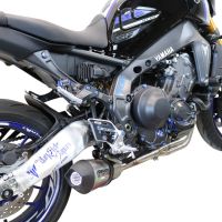 Escape compatible con Yamaha Mt-09 2021-2024, Gpe Ann. titanium, Escape completo, no legal para países de la UE, con db killer extraíble 