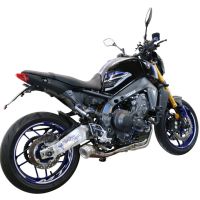 Escape compatible con Yamaha Mt-09 2021-2024, Powercone Evo, Escape completo, no legal para países de la UE, con db killer extraíble 