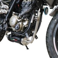 Escape compatible con F.B. Mondial Hps 125 2018-2020, Decatalizzatore, Tubo supresor de catalizador 