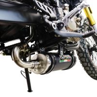 Escape compatible con F.B. Mondial Hps 125 2018-2020, Decatalizzatore, Tubo supresor de catalizador 