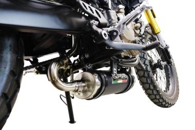 Escape compatible con F.B. Mondial Sport Classic 125 -Pagani 1948 2019-2020, Decatalizzatore, Tubo supresor de catalizador 