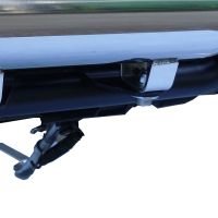 Escape compatible con Harley Davidson Sportster 883 2010-2018, Slash Inox, Par de terminales de escape homologados, con db killer extraíbles y tubos de conexión específicos 