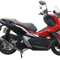 Escape compatible con Honda X-Adv 150 2020-2023, Deeptone Inox, Escape completo racing, incluyendo colector y db killer desmontable, sin homologación 