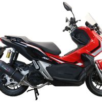 Escape compatible con Honda X-Adv 150 2020-2023, Furore Nero, Escape completo racing, incluyendo colector y db killer desmontable, sin homologación 