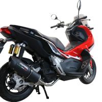 Escape compatible con Honda X-Adv 150 2020-2023, Furore Nero, Escape completo racing, incluyendo colector y db killer desmontable, sin homologación 