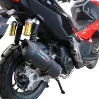 Escape compatible con Honda X-Adv 150 2020-2023, Furore Nero, Escape completo racing, incluyendo colector y db killer desmontable, sin homologación 