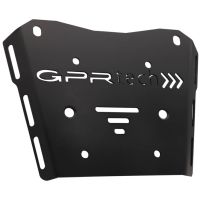 GPR TECH compatible con  Honda Transalp 750  2023/2024 e5 Placa de fijación específica en Titanio ALPITECH 35/55 LT compatible con portaequipajes original, fabricada en titanio con 4 puntos de anclaje