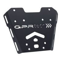 GPR TECH compatible con  Honda X-Adv 750 2016/2020 e4 Placa de fijación específica en Titanio ALPITECH 35/55 LT compatible con portaequipajes original, fabricada en titanio con 4 puntos de anclaje