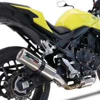 Escape compatible con Honda CB 750 Hornet 2023-2024, M3 Inox , Escape legal, homologado, silenciador con db killer desmontable y tubo de conexión específico 