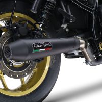 Escape compatible con Honda Cmx 1100 Rebel 2021-2024, Ultracone Nero, Escape legal, homologado, silenciador con db killer desmontable y tubo de conexión específico 