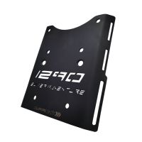 GPR TECH compatible con  Ktm Lc 8 1290 Super Adventure R/S 2021/2024 e5 Placa de fijación específica en Titanio ALPITECH 35/55 LT compatible con portaequipajes original, fabricada en titanio con 4 puntos de anclaje