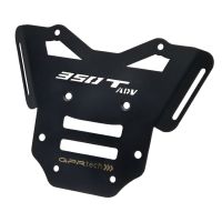 GPR TECH compatible con  Zontes 350 T1 ADV 2022/2024 e5 Placa de fijación específica Top Case ALPITECH 35 LT compatible con portaequipajes original, fabricada en acero inoxidable con 4 puntos de anclaje