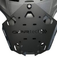 GPR TECH compatible con  Honda SH 125I 2017/2024 Placa de fijación específica Top Case ALPITECH 35>55 LT compatible con portaequipajes original, fabricada en acero inoxidable con 4 puntos de anclaje