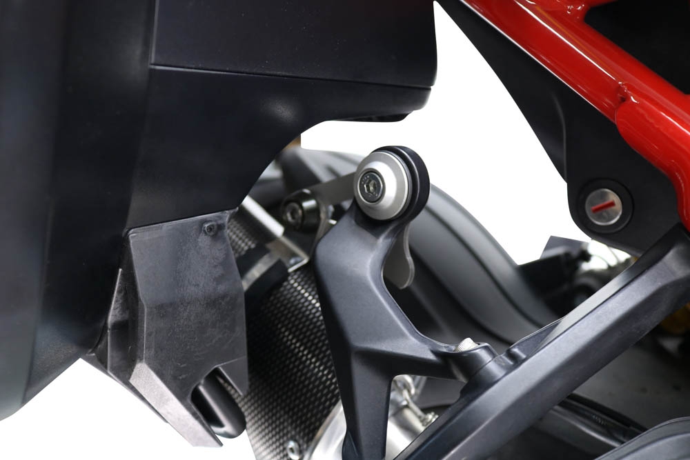 Escape compatible con Ducati Multistrada V4 - S 2022-2024, Furore Evo4 Poppy, Escape legal, homologado, silenciador con db killer desmontable y tubo de conexión específico 