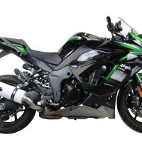 Escape compatible con Kawasaki Ninja 1000 Sx 2020-2020, Albus Evo4, Escape legal, homologado, silenciador con db killer desmontable y tubo de conexión específico 