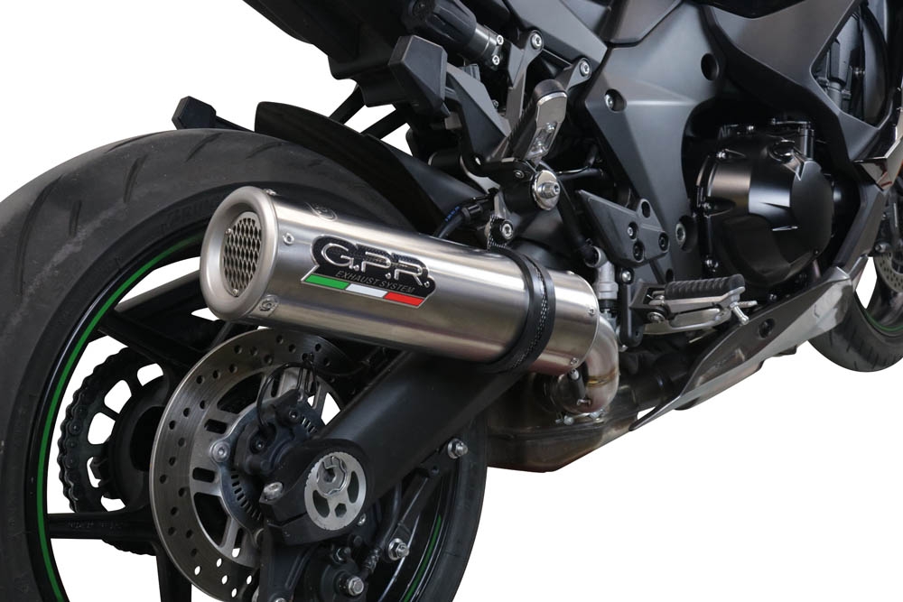 Escape compatible con Kawasaki Ninja 1000 Sx 2020-2020, M3 Inox , Escape legal, homologado, silenciador con db killer desmontable y tubo de conexión específico 