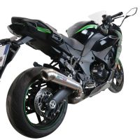 Escape compatible con Kawasaki Ninja 1000 Sx 2021-2024, Powercone Evo, Escape legal, homologado, silenciador con db killer desmontable y tubo de conexión específico 