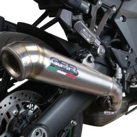 Escape compatible con Kawasaki Ninja 1000 Sx 2021-2024, Powercone Evo, Escape legal, homologado, silenciador con db killer desmontable y tubo de conexión específico 