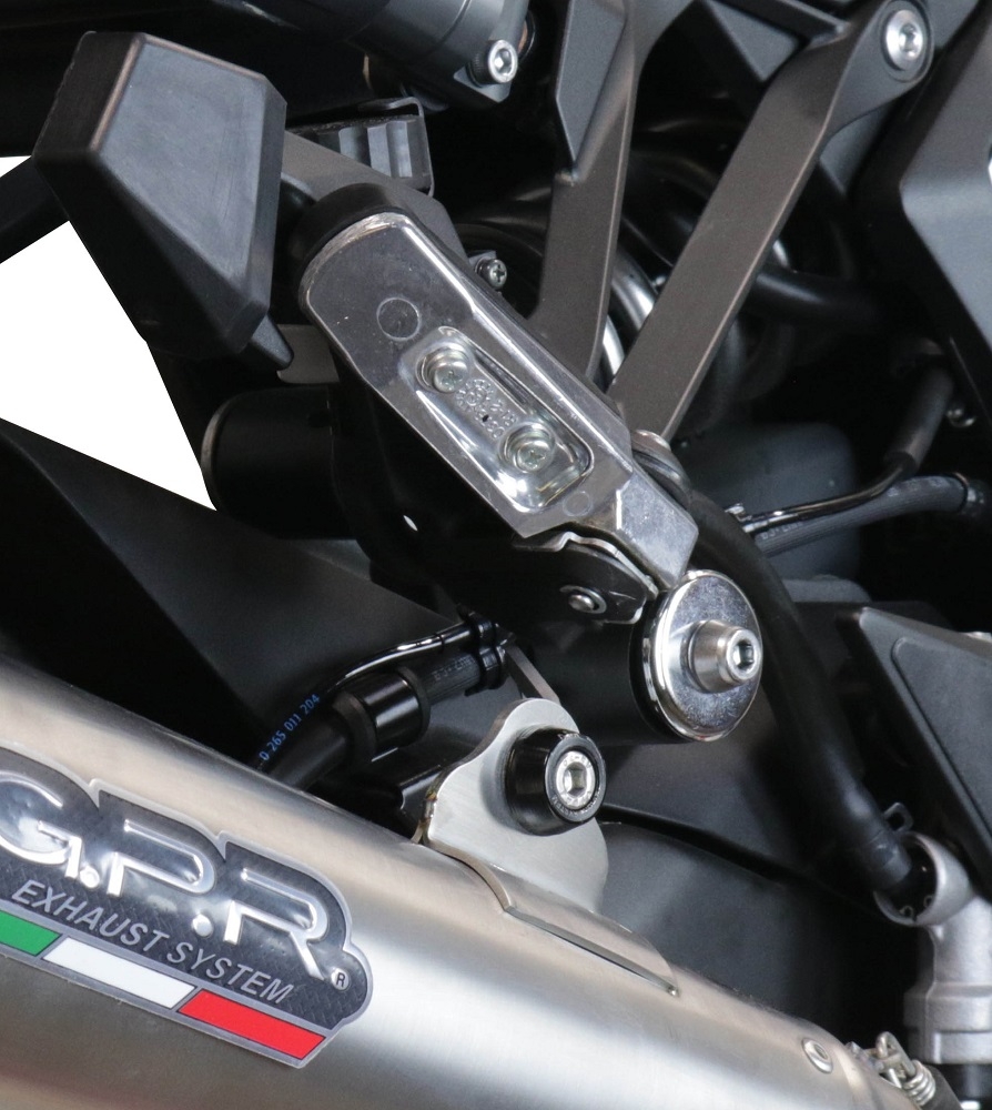 Escape compatible con Kawasaki Ninja 1000 Sx 2021-2024, Powercone Evo, Escape legal, homologado, silenciador con db killer desmontable y tubo de conexión específico 
