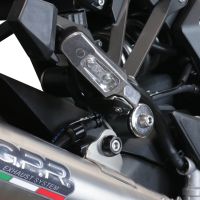 Escape compatible con Kawasaki Ninja 1000 Sx 2021-2024, Powercone Evo, Escape legal, homologado, silenciador con db killer desmontable y tubo de conexión específico 