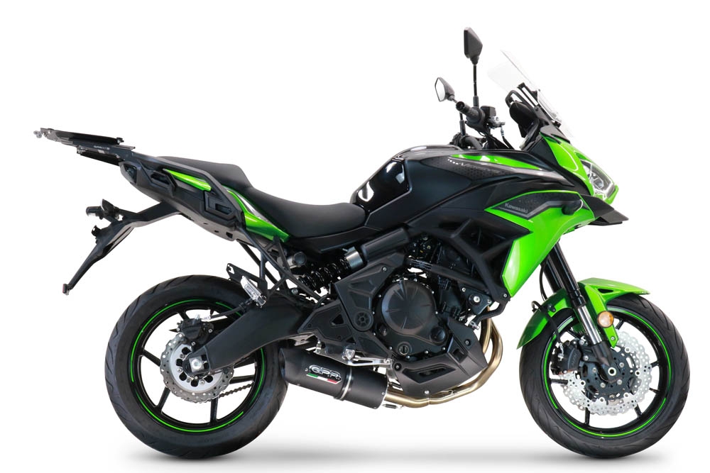 Escape compatible con Yamaha Tracer 700 2020-2021, Furore Nero, Escape completo, no legal para países de la UE, con db killer extraíble 