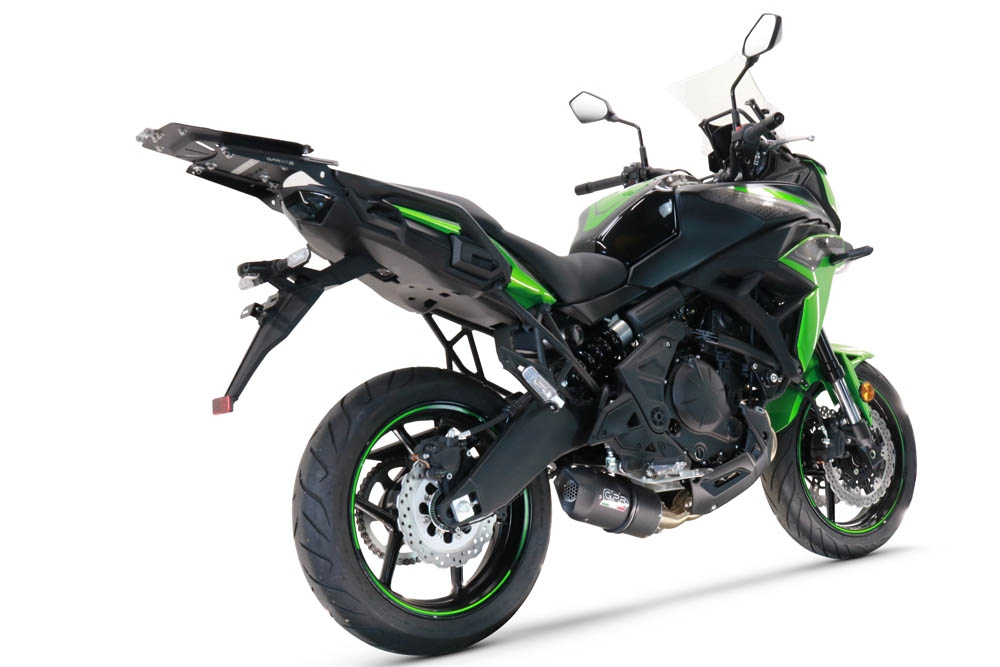 Escape compatible con Yamaha Tracer 700 2020-2021, Furore Nero, Escape completo, no legal para países de la UE, con db killer extraíble 
