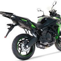 Escape compatible con Yamaha Tracer 700 2020-2021, Furore Nero, Escape completo, no legal para países de la UE, con db killer extraíble 