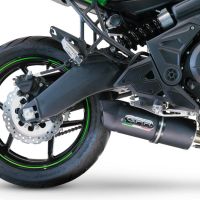 Escape compatible con Yamaha Tracer 700 2020-2021, Furore Nero, Escape completo, no legal para países de la UE, con db killer extraíble 