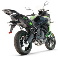Escape compatible con Kawasaki Versys 650 2021-2022, M3 Inox , Escape completo, no legal para países de la UE, con db killer extraíble 