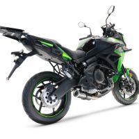 Escape compatible con Kawasaki Versys 650 2021-2022, M3 Poppy , Escape completo, no legal para países de la UE, con db killer extraíble 