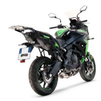 GPR escape compatible con  Kawasaki Versys 650 2021-2022, Powercone Evo, Escape completo racing, incluyendo colector y db killer desmontable, sin homologación 