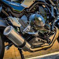 Escape compatible con Kawasaki Z 650 RS 2021-2023, M3 Inox , Escape racing, linea completa, suministrado con colector especifico, articulo sin homologacion 