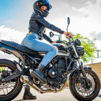 Escape compatible con Kawasaki Z 650 RS 2021-2023, Powercone Evo, Escape racing, linea completa, suministrado con colector especifico, articulo sin homologacion 
