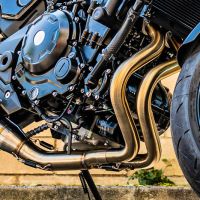 Escape compatible con Kawasaki Z 650 RS 2021-2023, M3 Inox , Escape racing, linea completa, suministrado con colector especifico, articulo sin homologacion 