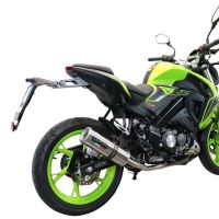 Escape compatible con Keeway Rkf 125 2021-2023, M3 Inox , Escape completo, no legal para países de la UE, con db killer extraíble 