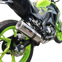 Escape compatible con Keeway Rkf 125 2021-2023, M3 Inox , Escape completo, no legal para países de la UE, con db killer extraíble 