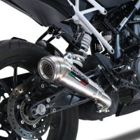 Escape compatible con Ktm Rc 390 2022-2024, Powercone Evo, Escape legal, homologado, silenciador con db killer desmontable y tubo de conexión específico 