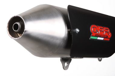 Escape compatible con Quadro Qv 3 2018-2020, Power Bomb, Escape legal, homologado, silenciador con db killer desmontable 
