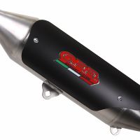 Escape compatible con Quadro Qv 3 2018-2020, Power Bomb, Escape legal, homologado, silenciador con db killer desmontable 