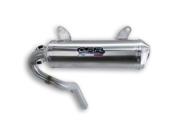 Escape compatible con Can Am Outlander Max 450 DPS 2017-2023, Satinox , Escape homologado, legal, con db killer extraíble, tubo de conexión y catalizador 