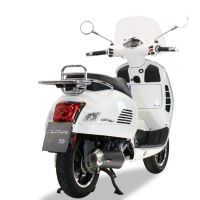 Escape compatible con Piaggio Vespa 300 Gts - Gtv - Touring - Super 2019-2020, Evo4 Road, Escape completo, no legal para países de la UE, con db killer extraíble 