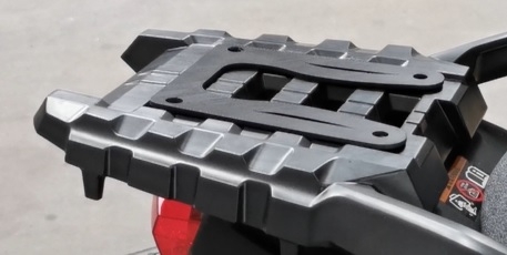 GPR TECH compatible con  Suzuki V-Strom Dl 650 2021/2024 e5 Placa de fijación específica en Titanio ALPITECH 35/55 LT compatible con portaequipajes original, fabricada en titanio con 4 puntos de anclaje