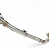 Escape compatible con Kawasaki KLX 110 / 110 L 2003-2025, Deeptone Inox, Escape completo, no legal para países de la UE, con db killer extraíble 