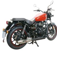 Escape compatible con Royal Enfield Meteor 350 2021-2023, Ultracone, Escape racing, silenciador con tubo de conexion, articulo sin homologacion 