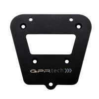 GPR TECH compatible con  Royal Enfield Himalayan 410 2017/2023 Placa de fijación específica Top Case ALPITECH 35 LT compatible con portaequipajes original, fabricada en acero inoxidable con 4 puntos de anclaje