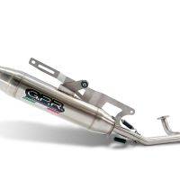 Escape compatible con Honda Ruckus NPS50 2003-2025, Deeptone Inox, Escape completo, no legal para países de la UE, con db killer extraíble 