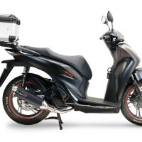 Escape compatible con Honda SH 125 2020-2023, Pentascooter, Escape linea completa racing, con db killer extraíble 