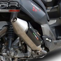 Escape compatible con Quadro Qv 3 2018-2020, Power Bomb, Escape legal, homologado, silenciador con db killer desmontable 