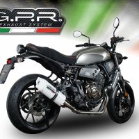 Escape compatible con Yamaha Xsr 700 2017-2020, Albus Evo4, Escape completo, no legal para países de la UE, con db killer extraíble 