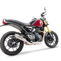 Escape compatible con Triumph Speed 400 2023-2025, Ultracone, Escape legal, homologado, silenciador con db killer desmontable y tubo de conexión específico 